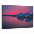Connecticut Wall Art - Waterfront Sunset Reflections Scenic Connecticut Prints