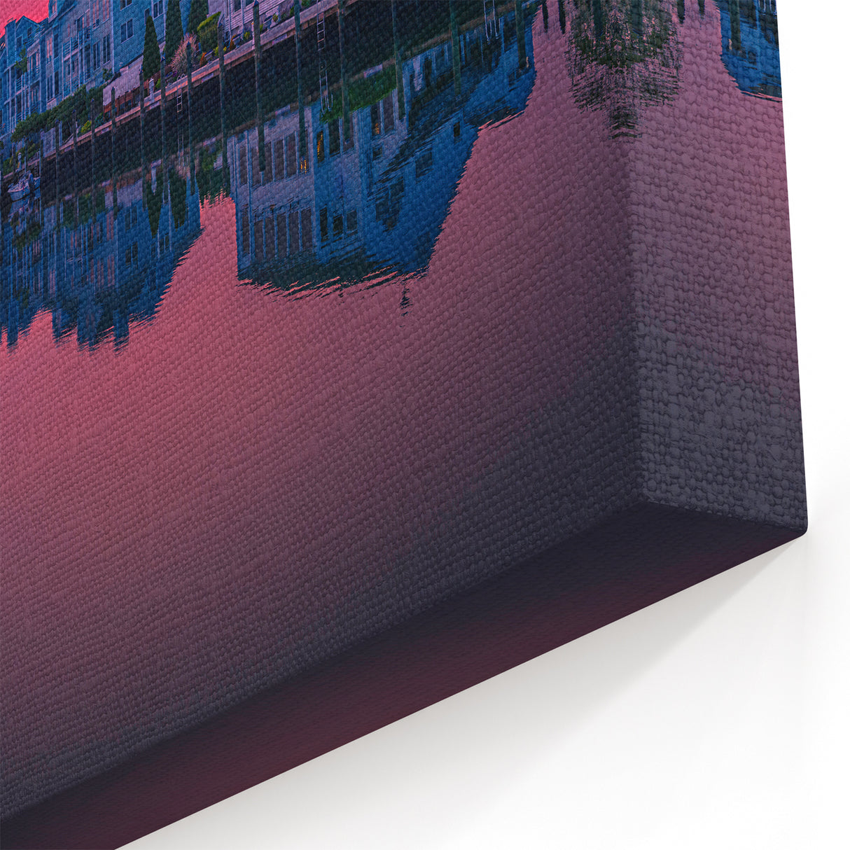 Connecticut Wall Art - Waterfront Sunset Reflections Scenic Connecticut Prints