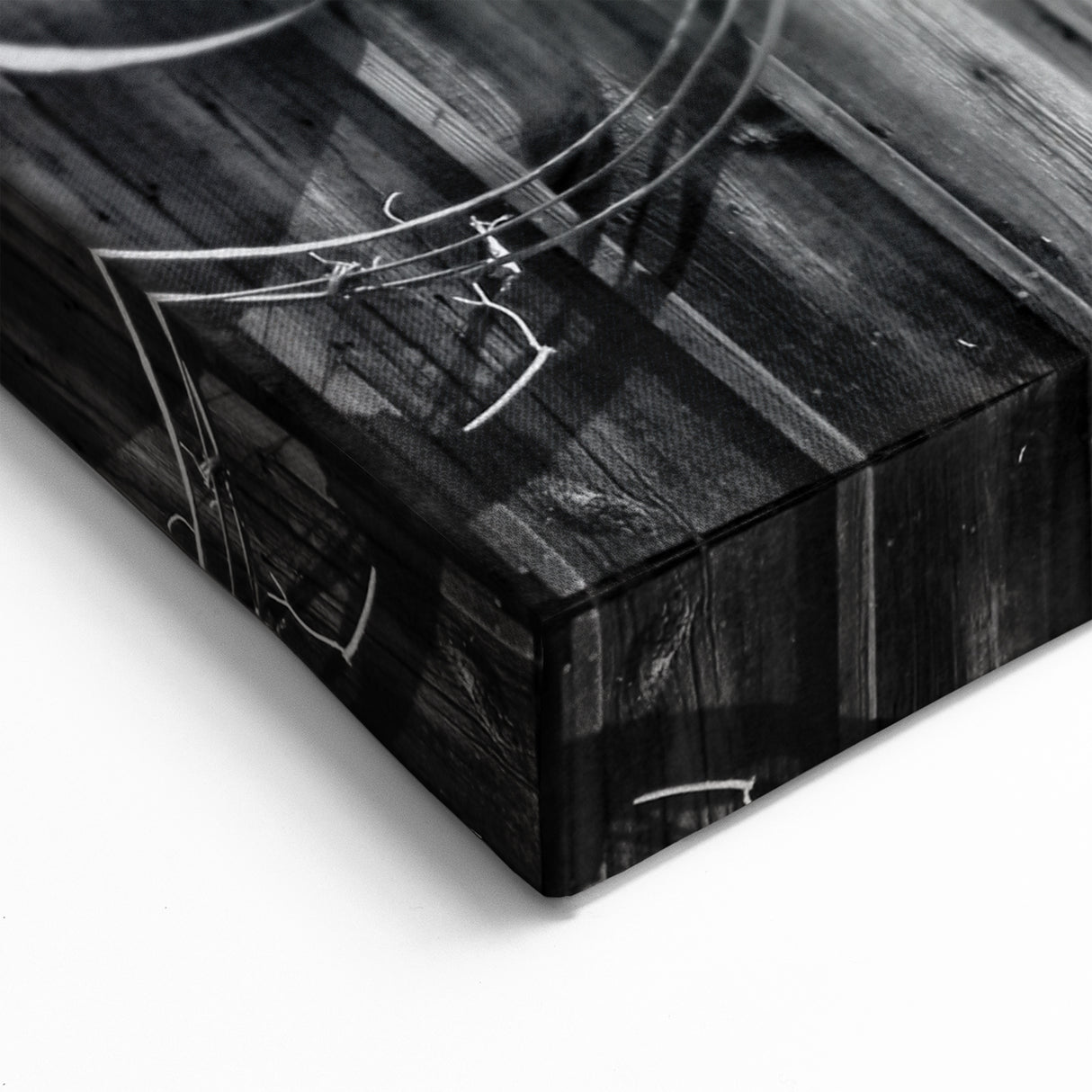 Delaware Wall Art – Autumn Leaves and Rustic Barn Scenic Canvas Print