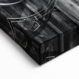 Delaware Wall Art – Autumn Leaves and Rustic Barn Scenic Canvas Print