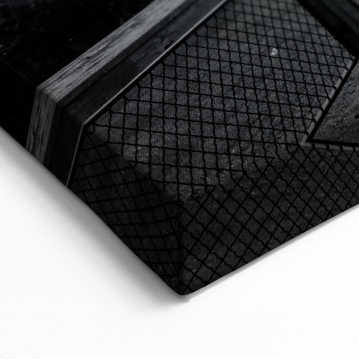 Delaware Wall Art – Black and White Bridge Overlook Scenic Canvas Print