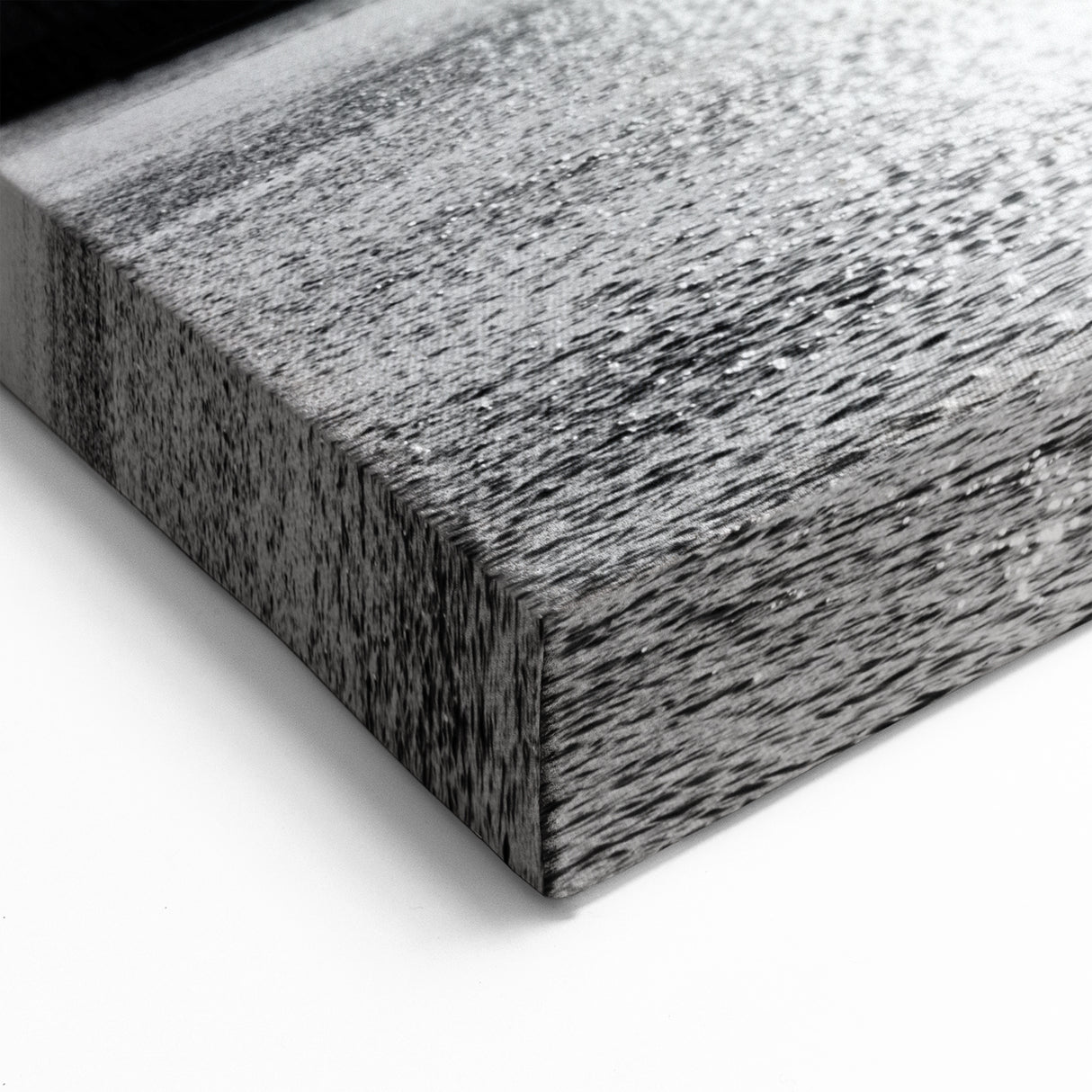 Delaware Nature Photography – Black and White Waterfront Sunset Canvas