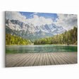 Bavarian Alps Art - Scenic Lake and Mountain View in Germany