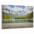 Bavarian Alps Art - Scenic Lake and Mountain View in Germany