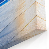 Bavarian Alps Art - Frozen Lake in Winter with Mountain Backdrop