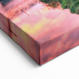 Bavaria Wall Art – Regensburg Sunset Cityscape Over Stone Bridge