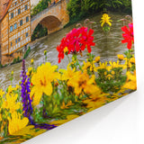 Munich Wall Decor – Historic Old Town Hall and River View