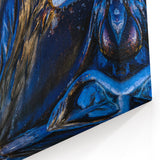 Bavarian Scenery Art – Lion Sculpture and Autumn Lakeside View