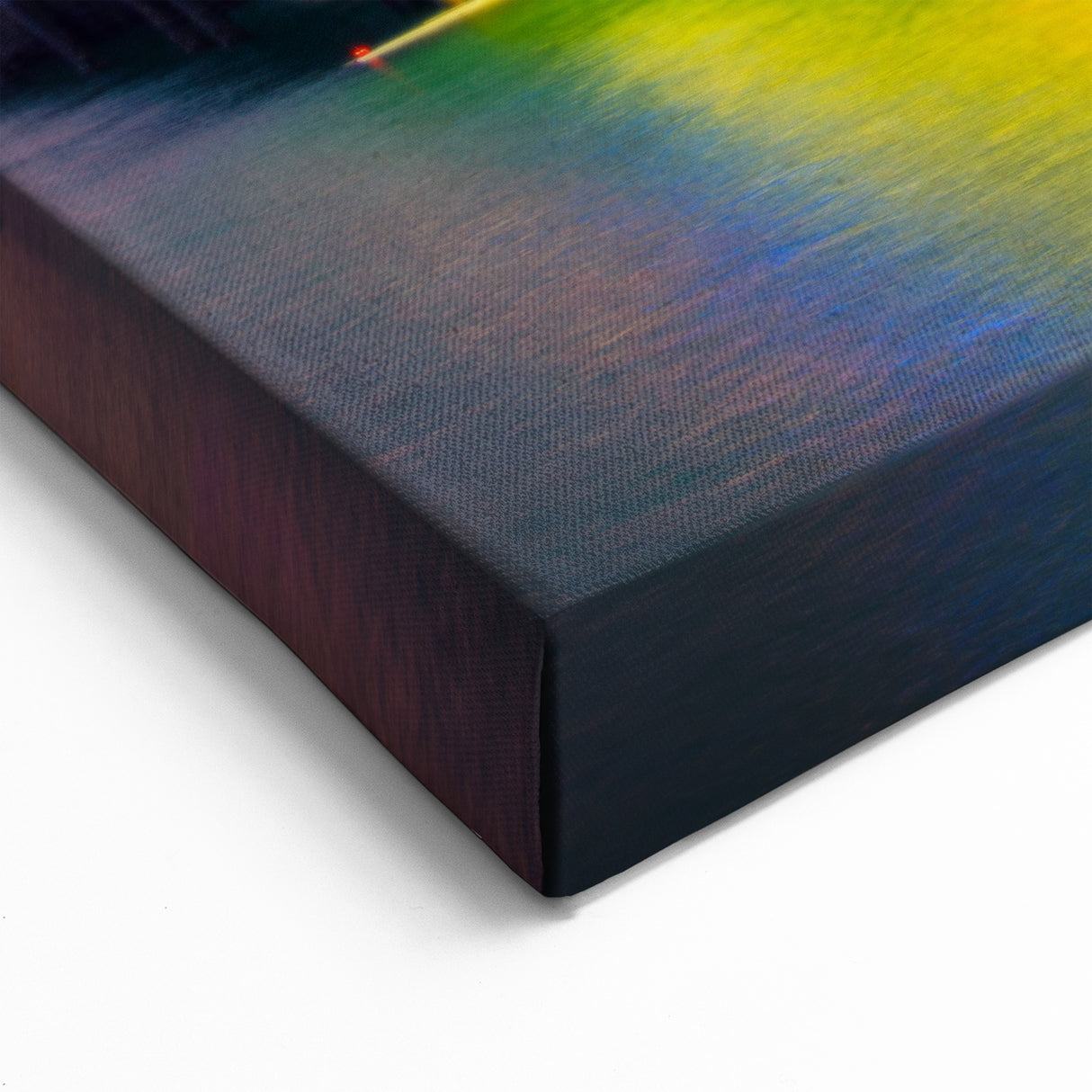 Auckland Sunset Bridge - Colorful Skyline Canvas