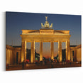 Berlin Wall Art - Iconic Brandenburg Gate Cityscape at Sunset