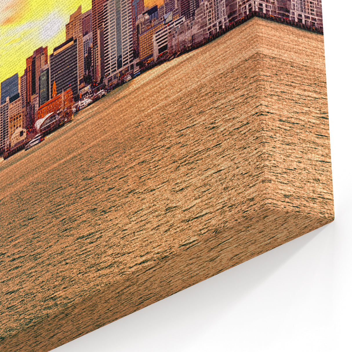 Golden Hour Over Auckland - Cityscape Canvas Art