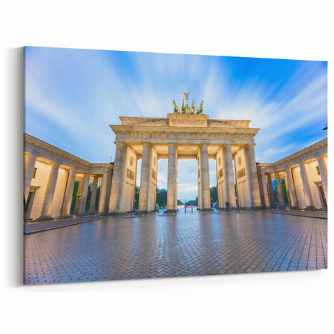 Berlin Cityscape - Dynamic Brandenburg Gate in Berlin Skyline Photography