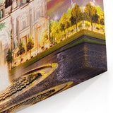 Berlin Cityscape - Berlin Cathedral Illuminated in Stunning Sunset Art