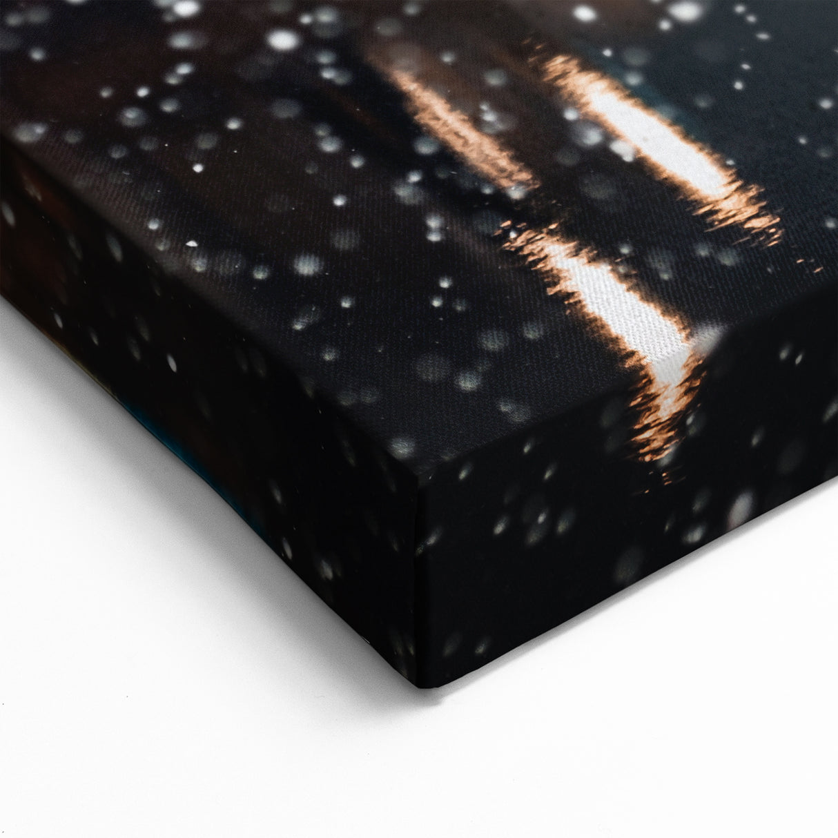 Berlin Cityscape - Berlin Cathedral Night Scene with Winter Snowfall