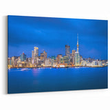 Auckland Skyline Print - New Zealand Art