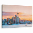 Auckland Harbor Canvas - Scenic Auckland Poster