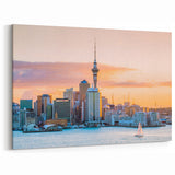 Auckland Harbor Canvas - Scenic Auckland Poster