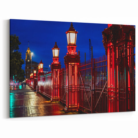 Auckland Night Lights - Scenic Cityscape Art