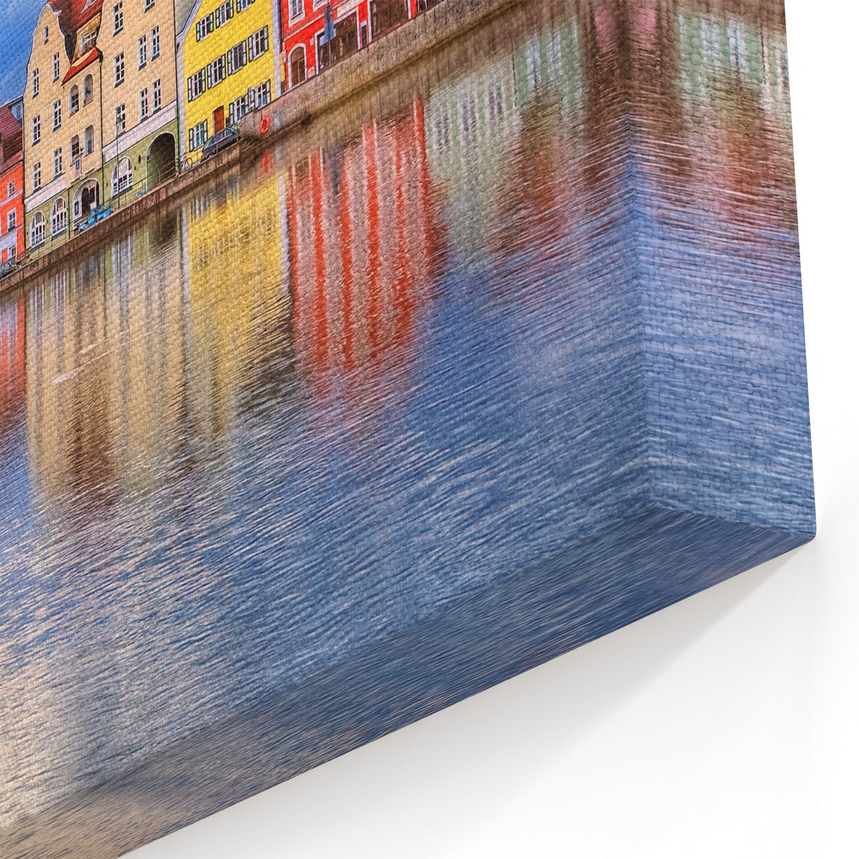 Scenic Munich Prints - Bavaria Architecture Decor Reflected in Water