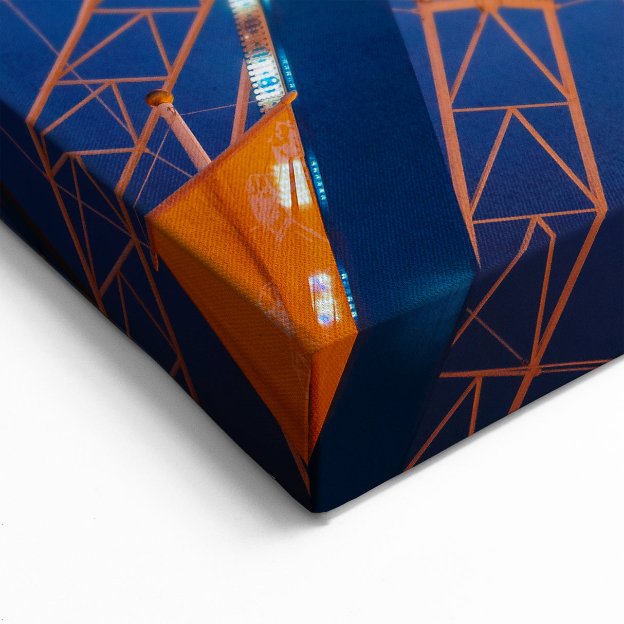 Oktoberfest Artwork - Bavarian Ferris Wheel Canvas at Night