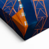 Oktoberfest Artwork - Bavarian Ferris Wheel Canvas at Night