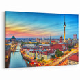 Berlin Cityscape Art - Scenic Germany Prints of Berlin at Sunset