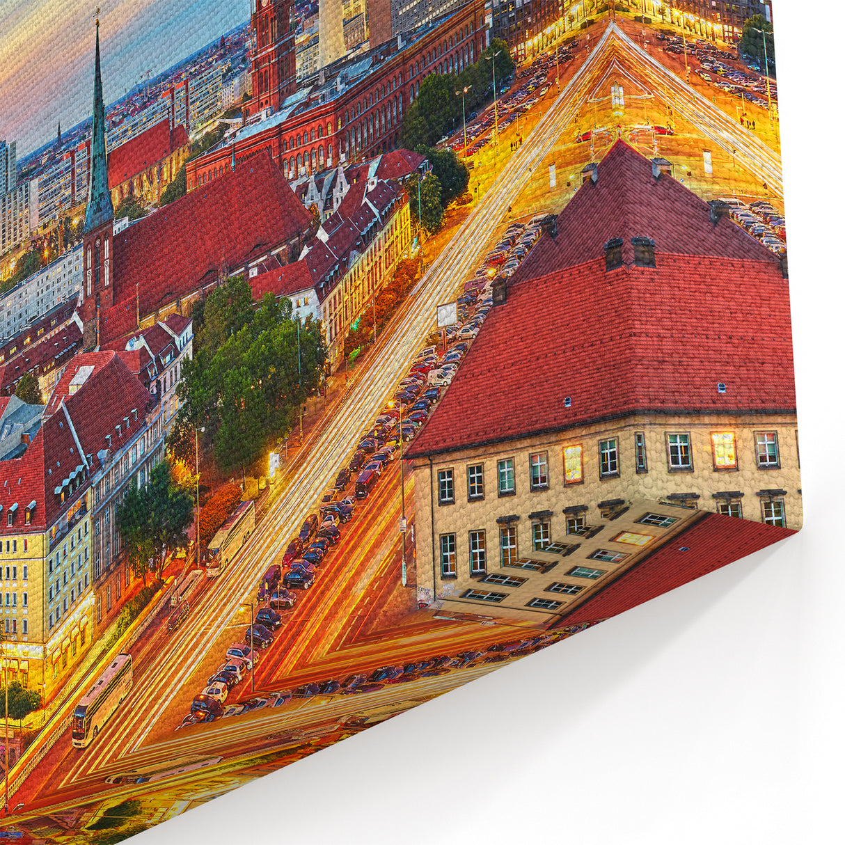 Berlin Cityscape Art - Scenic Germany Prints of Berlin at Sunset