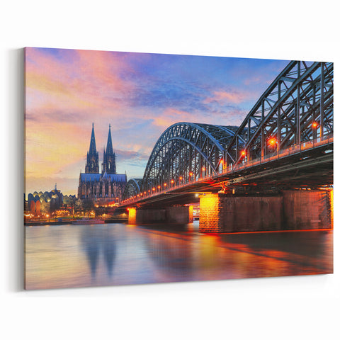 German Landscape Art - Scenic Cologne Cathedral Photography Print