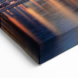German Cities Wall Art - Scenic Frankfurt Skyline at Sunset Print