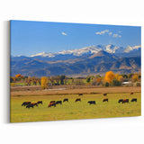 Colorado Scenic Prints – Boulder Mountain Photography with Ranch View