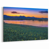 Boulder Mountain Sunset – Colorado Scenic Canvas Nature Art Prints