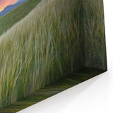 Boulder Mountain Sunset – Colorado Scenic Canvas with Rolling Fields