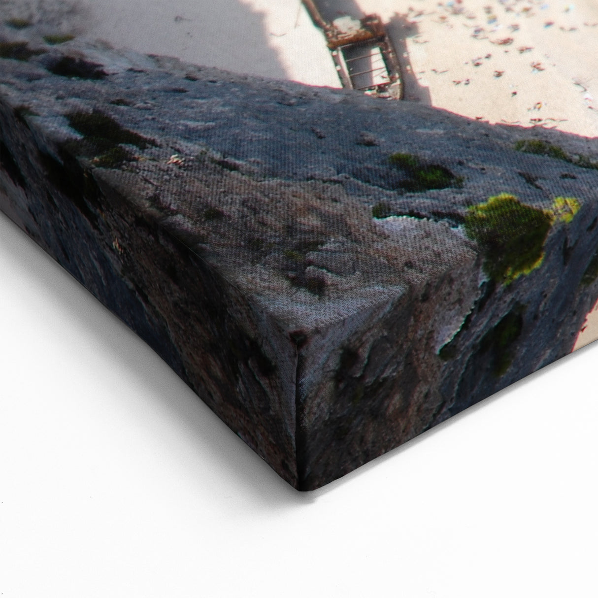 Greece Wall Art - Scenic Greek Beach & Cliff View