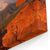 Colorado Springs Wall Art - Pikes Peak & Garden of the Gods Canvas Print
