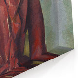 Paul Cezanne Prints - Elegant Lady in Red | Famous Cezanne Wall Art