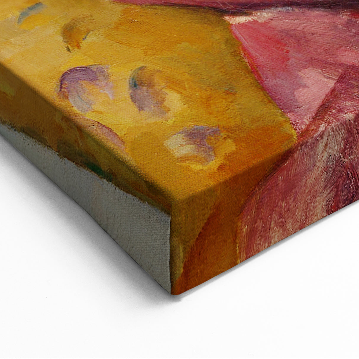 Paul Cezanne Prints - Elegant Lady in Red | Famous Cezanne Wall Art