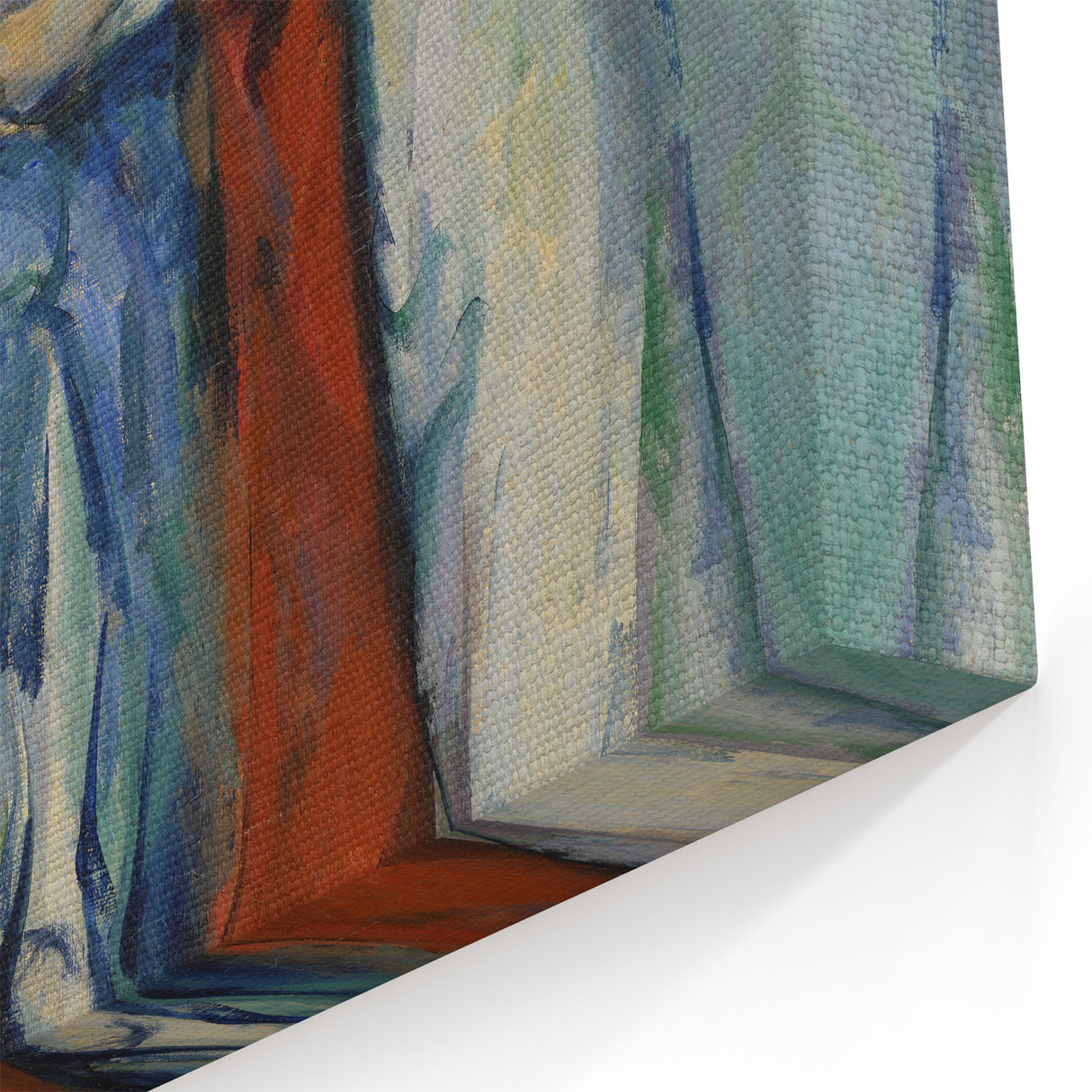 Paul Cezanne Prints - Young Girl in Red Vest | Famous Cezanne Wall Art