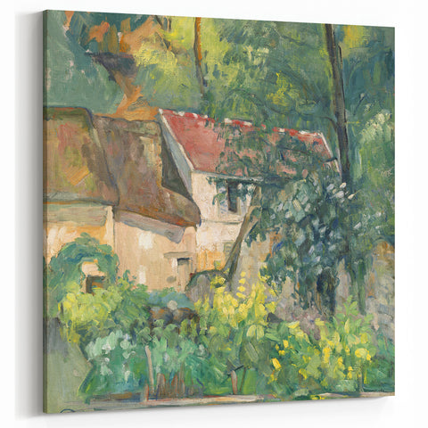 Paul Cezanne Prints - Countryside Cottage | Famous Cezanne Wall Art