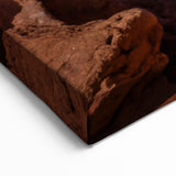 Scenic Colorado Springs Photography - Pikes Peak Through Red Rocks