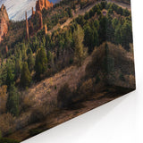 Garden of the Gods Artwork - Majestic Red Rock Formations in Colorado