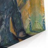 Paul Cezanne Prints - Woman in Garden Portrait | Cezanne Wall Art