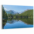 Rocky Mountains Wall Decor - Peaceful Mountain Lake in Colorado