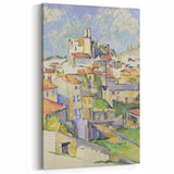 Paul Cezanne Prints - Cityscape with Rooftops | Famous Cezanne Wall Art