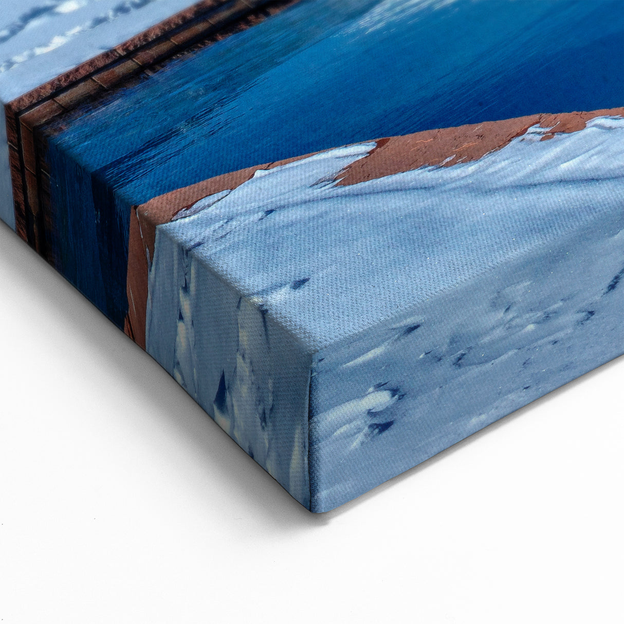 Colorado Springs Canvas Prints - Snowy Pikes Peak and Red Rocks Reflection