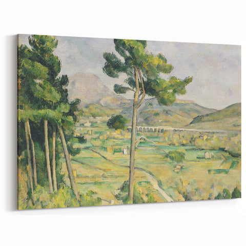 Paul Cezanne Prints - Countryside with Trees | Famous Cezanne Wall Art