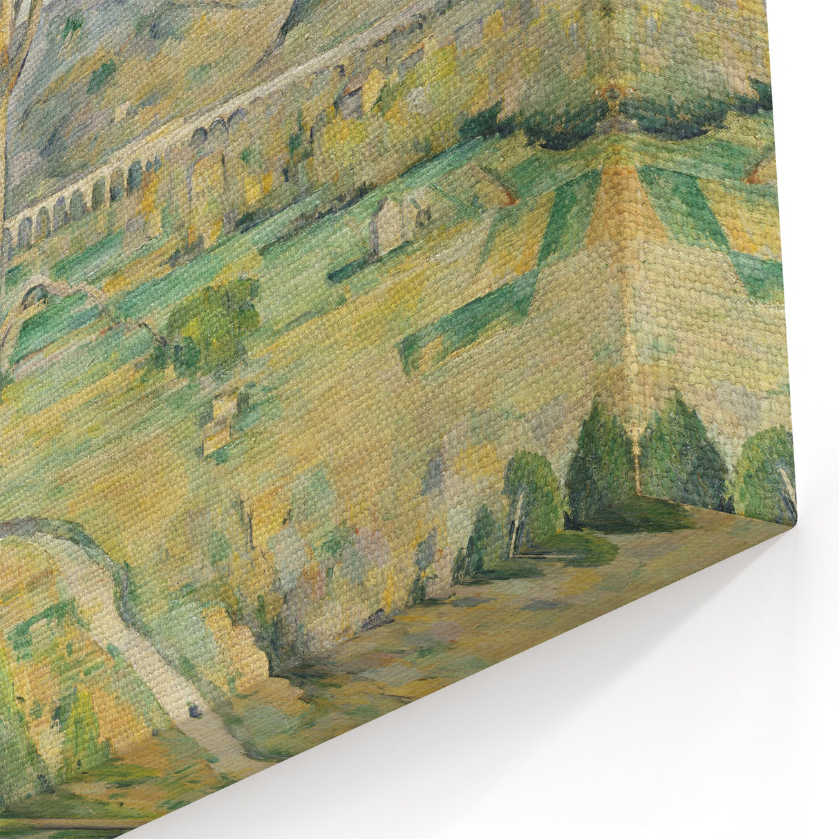 Paul Cezanne Prints - Countryside with Trees | Famous Cezanne Wall Art