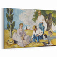 Paul Cezanne Prints - Outdoor Gathering Scene | Famous Cezanne Wall Art