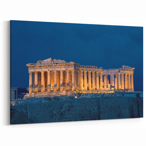 Athens Wall Art - Stunning Parthenon Canvas for Ancient Greek Decor