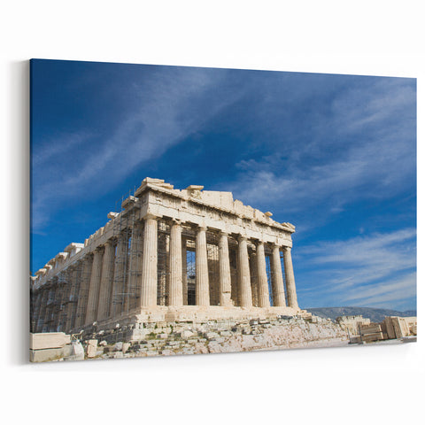 Greece Scenery Prints - Athens Parthenon Canvas for Ancient Greek Decor