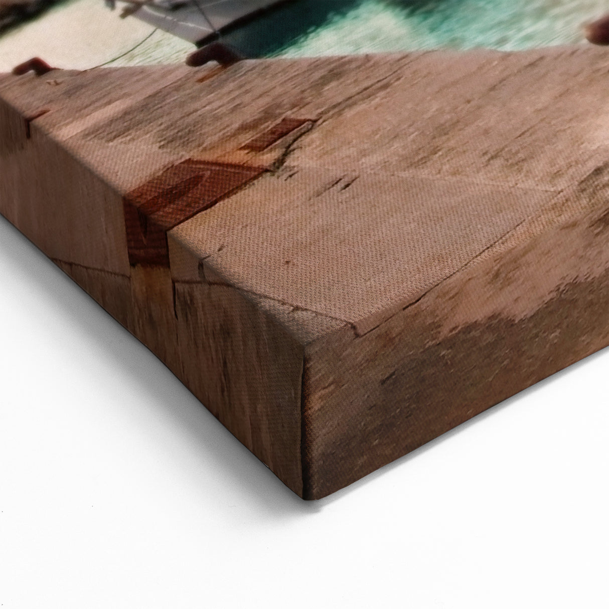 Athens Skyline Prints - Vibrant Greece Seascape Canvas for Coastal Decor